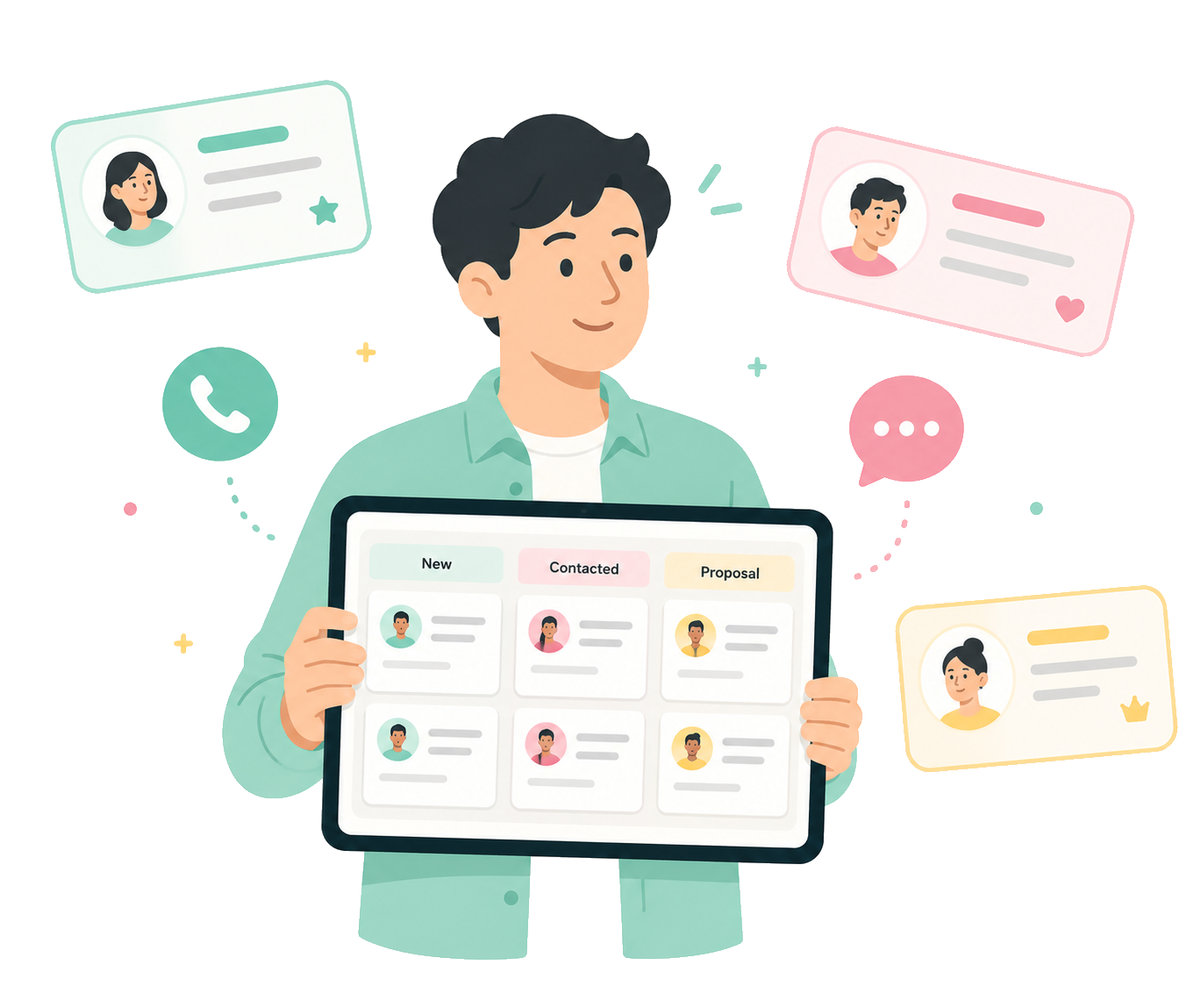 CRM・顧客管理システム